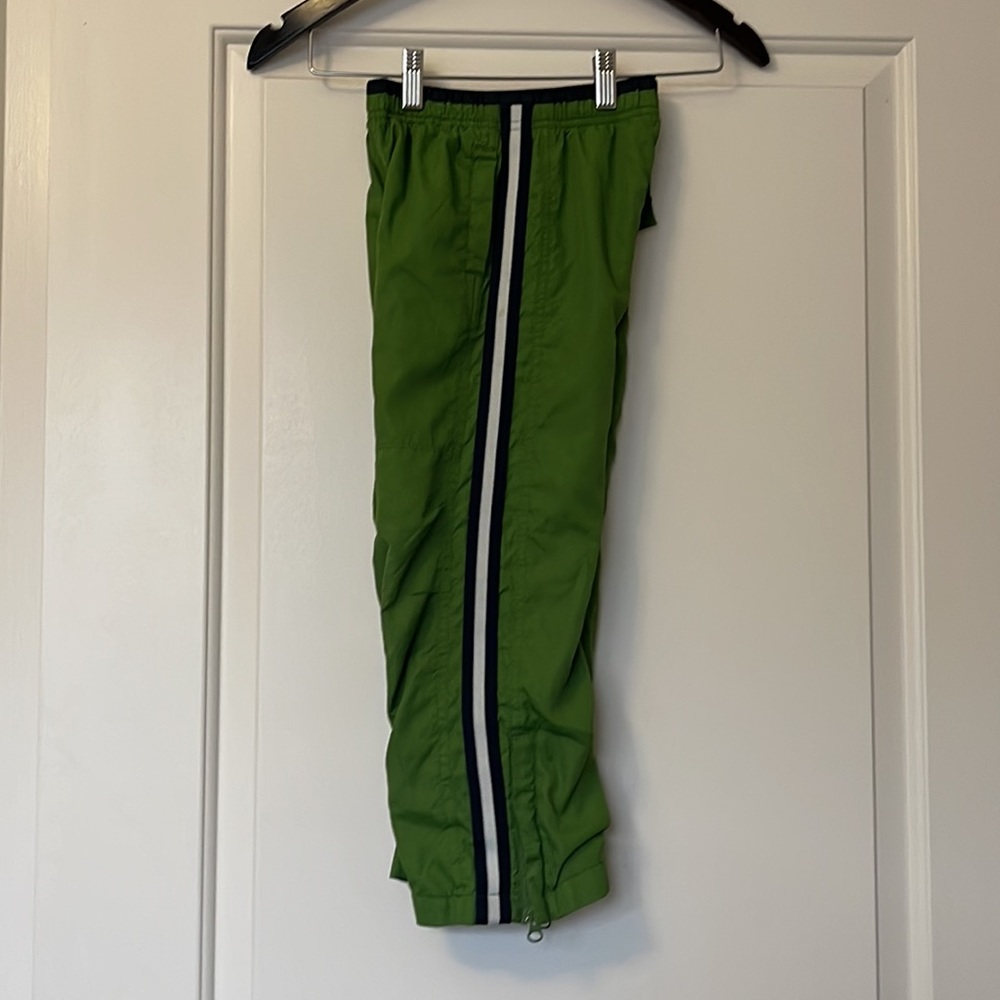 LAND’s END KIDS Green Joggers with Lining Excellent Condition! Sz M/ 5-6